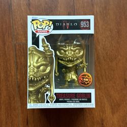 NEW Funko Pop TREASURE GOBLIN Gold Diablo IV 4
