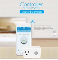 Smart Plug, Pathonor Home WIFI Enabled Outlet Switch Socket - Smartphone Remote Control Turn on/off Light, Housewhole Appliances for iPhone/Android -