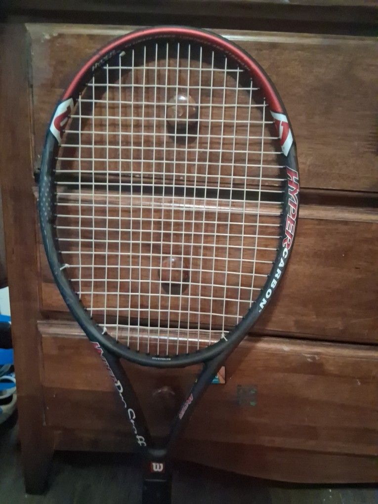 Hyper Carbon Pro Staff Stretch Tennis Racket