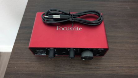 Focusrite Scarlett 2i2 Solo !Priced To Sell!