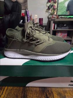 Puma Tsugi Shinsei (Olive/Green) Men's Size 10