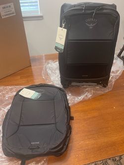 *New* Osprey Ozone Bundle: 4 Wheel Carry On 38L/21.5” with 28L Laptop Backpack