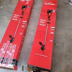 Milwaukee M18 FUEL 18V Brushless Cordless 17 in Dual Battery Straight Shaft String Trimmer Tool-Only