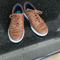 Brown Nautica Dress Shoes 2y