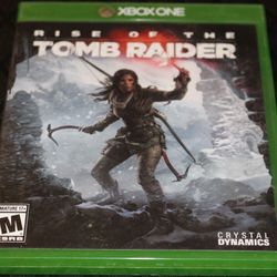 Rise Of The Tomb Raider Xbox One Like New