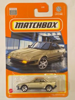 MATCHBOX # 67 OF 100 . 1984 TOYOTA MR-2 .