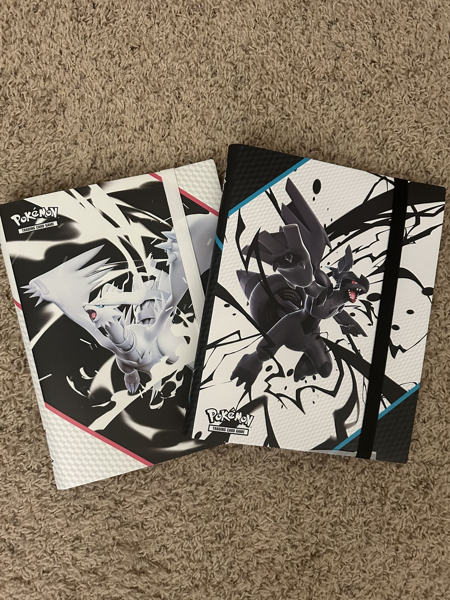 Pokemon Black Bolt And White Flare Binders