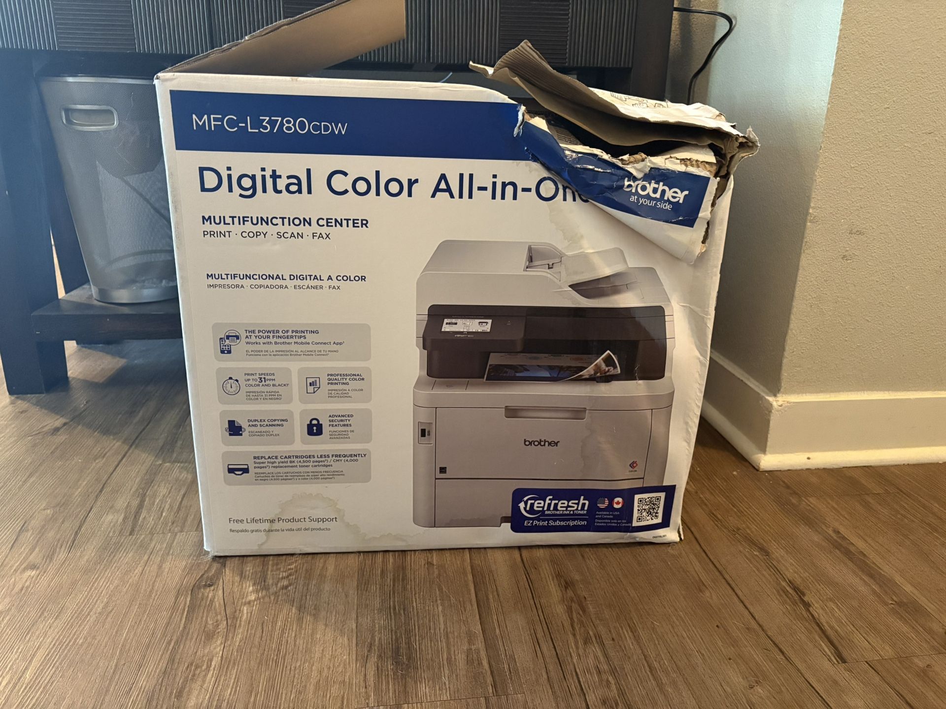 Brother HL-L3780CDW Digital Color All-in-One Printer