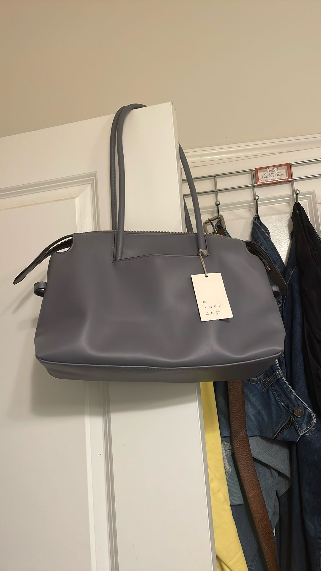 A new day New blue purse Large