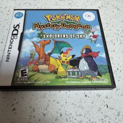 Pokemon Explorers Of Sky 