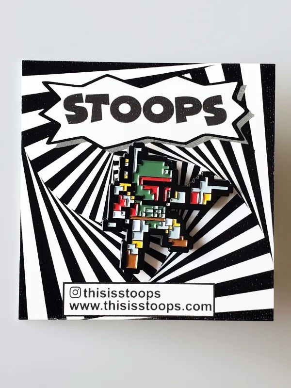 8-Bit Fett Enamel Pin ***Price Dropped