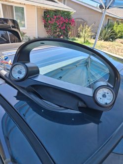 Honda Civic Black Dual Cluster Bezel Gauge Pod