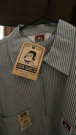 Ben Davis zip up shirt Large