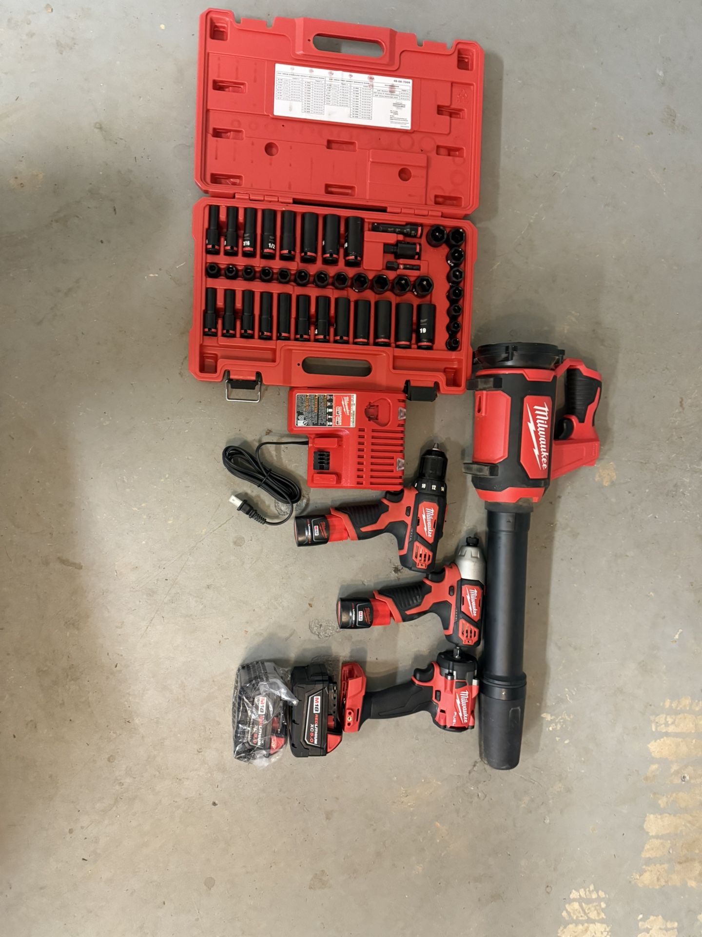 Milwaukee Tool set