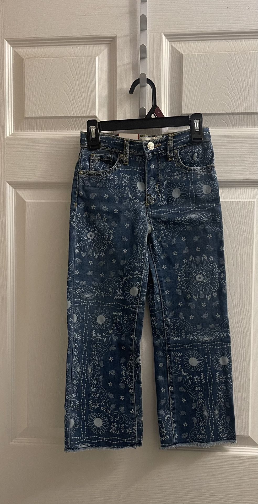 Brand New Girls Levi’s Wide Leg Denim Jeans Size 6 Kids