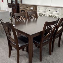 Comedor De Madera Nuevo En Su Caja 