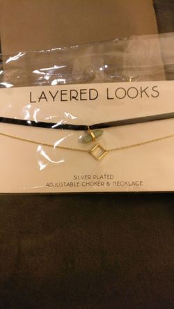Necklace and choker