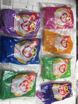 Collectable McDonald’s beanie babies