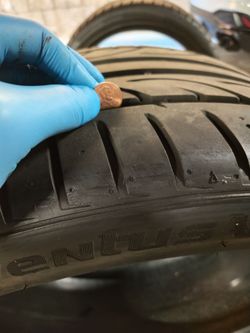 2x Used Hankook Ventus12 Evo2 275/35ZR20