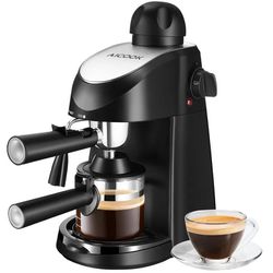 Aicook 3.5Bar Espresso Coffee Maker Machine, Espresso and Cappuccino Machine with Milk Frother, Espresso Maker with Steamer