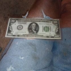 Collectable Currency 1928 100# Bill