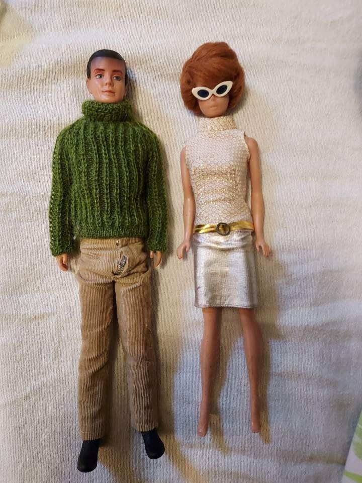 Vintage Barbie Dolls By Mattel