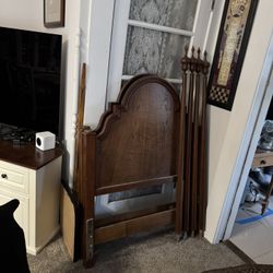 2 Vintage Twin Headboards