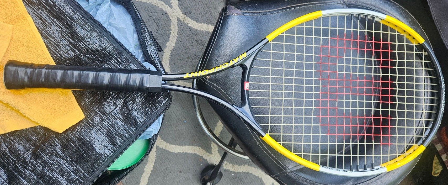 Wilson Matchpoint Soft Shot Titanium Tennis Racket L3 4 1/4