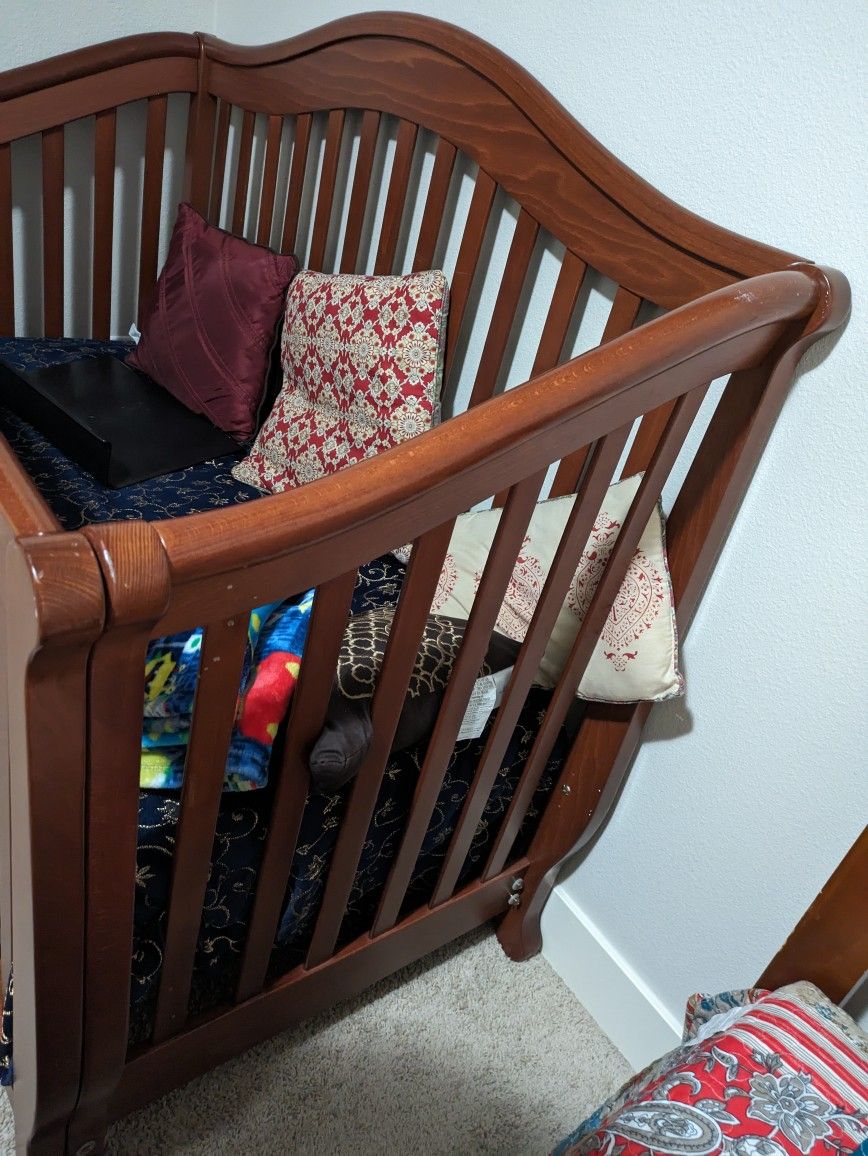 Crib With Bed