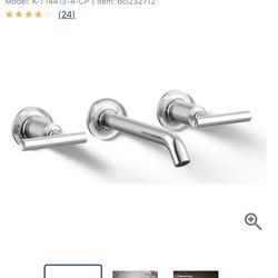 Kohler Purist Wall  Mounted Bath Lavatory Fixture 