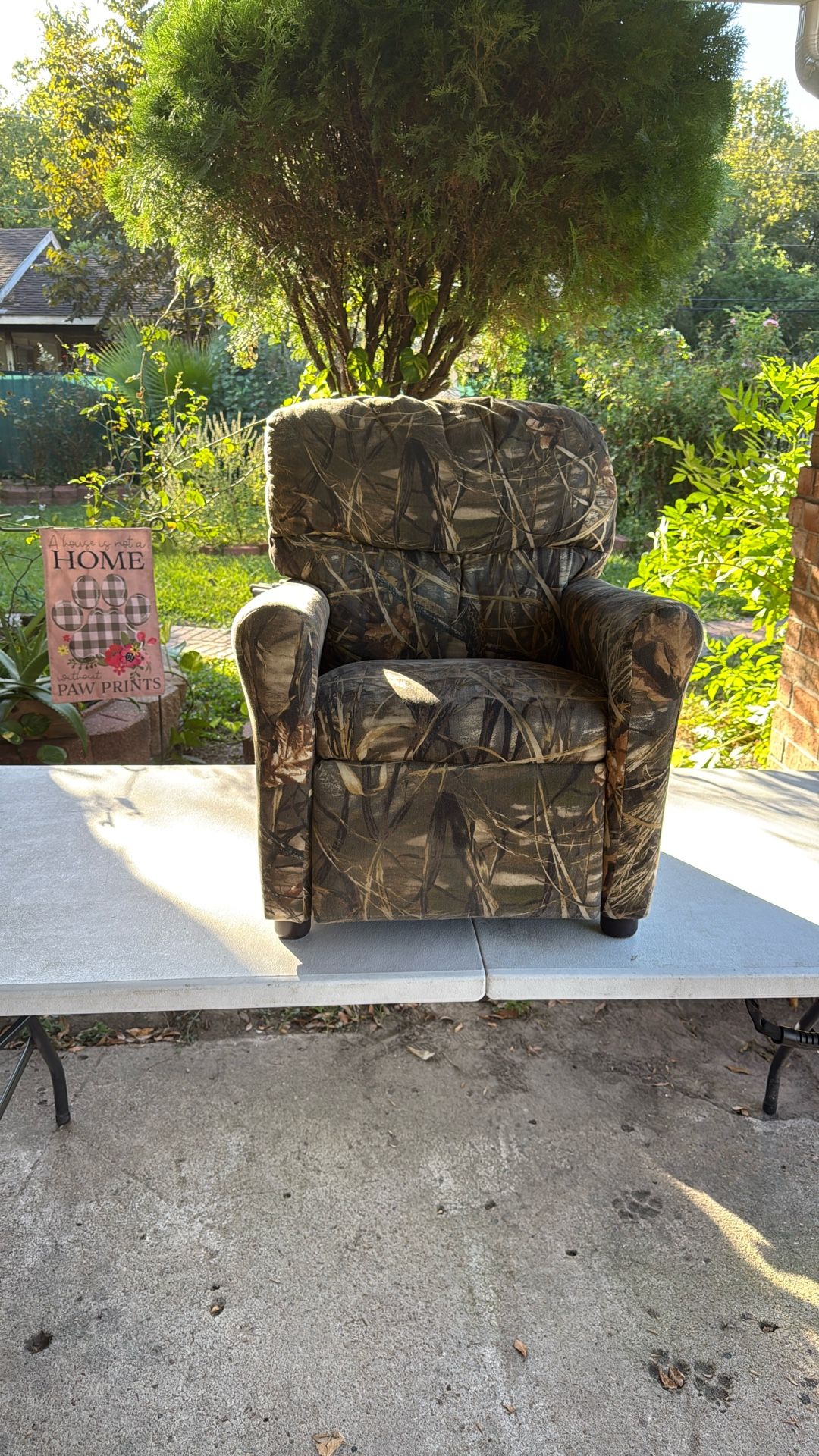 Camouflage Kid Recliner