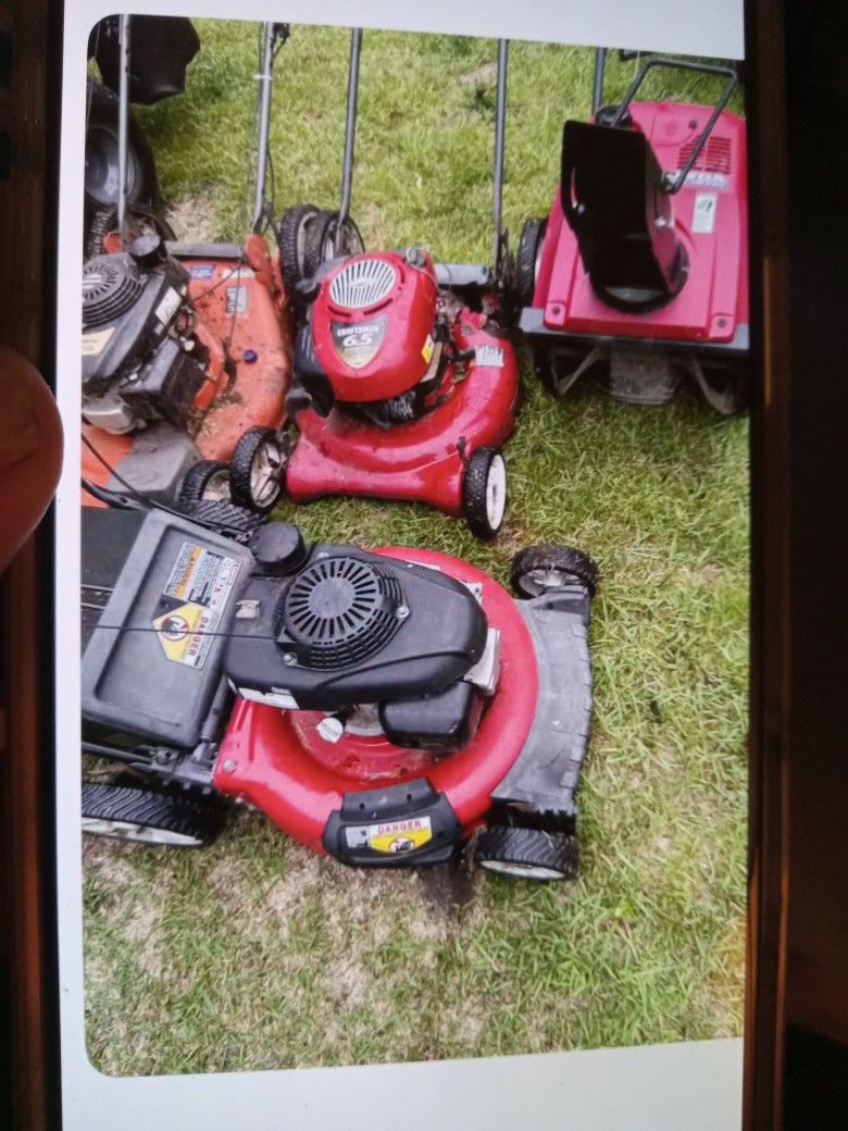 Honda Mowers Snowblower.