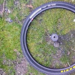 Alex Rims With Maxxis Agressor Tires. 