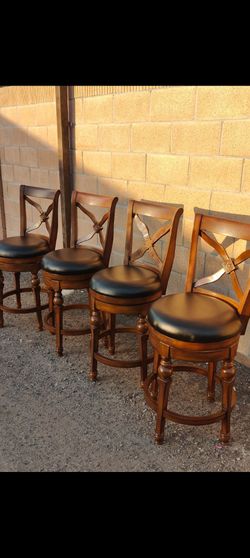4 counter bar stools chairs barstools 24"