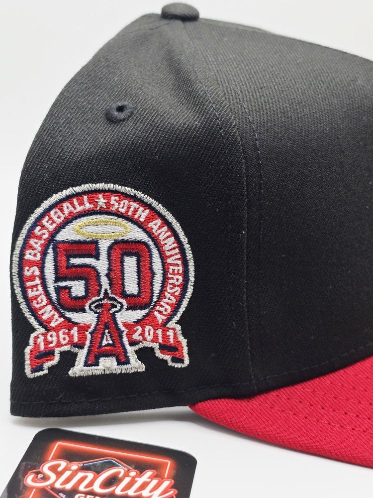New Era LA Angels Upside Down Logo 50th Anniversary 9FIFTY A Frame