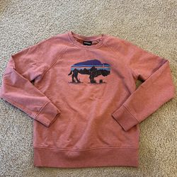 Women’s Extra Small Patagonia, Bison Sweatshirt