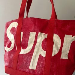 Supreme Raffia Tote Bag SS20