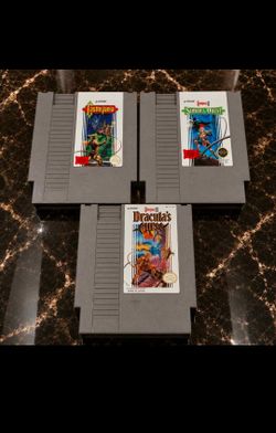 Castlevania 1,2 ,3 Trilogy Collection Set