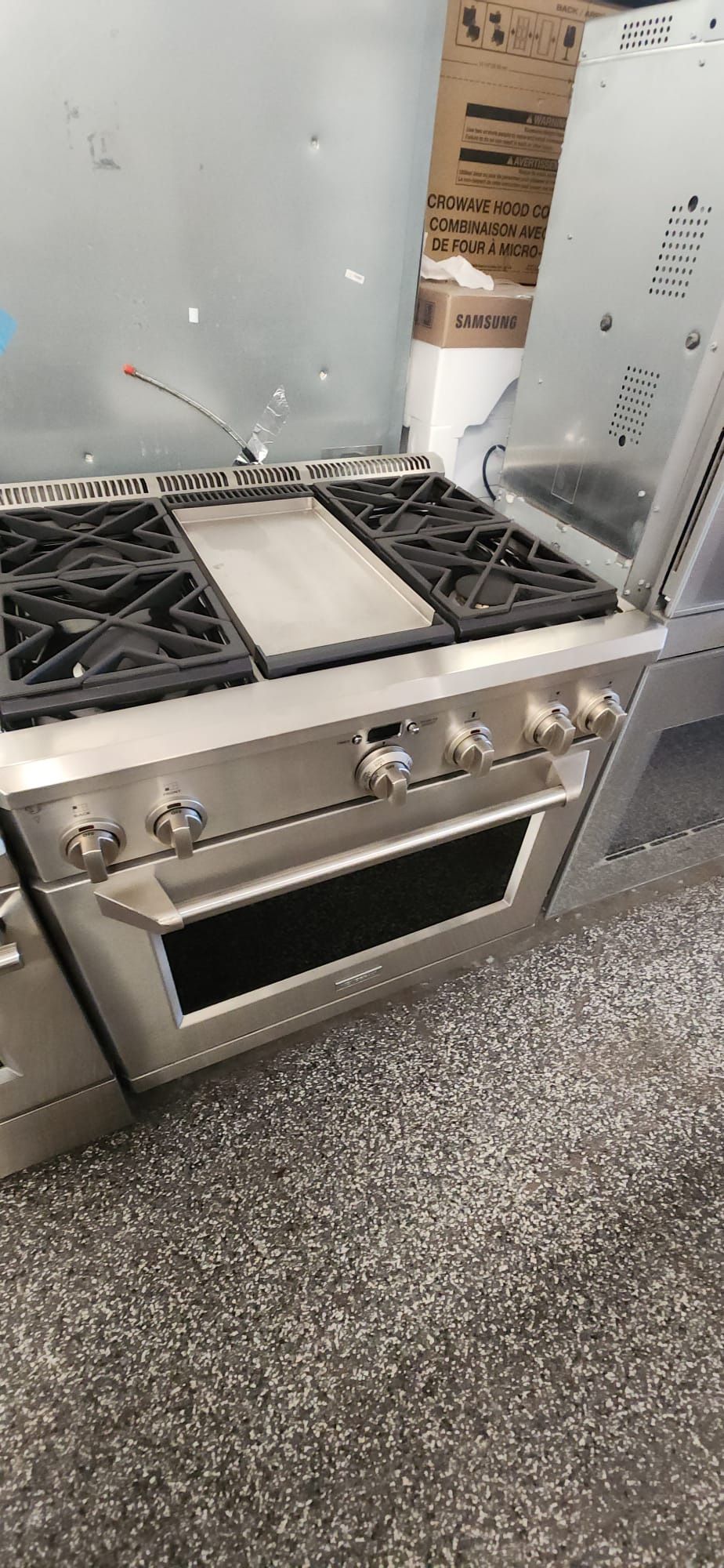 Ge Monogram Gas Range 36 Inch