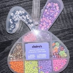 Claire’s Bead Kit 1000+ Beads 