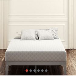 New in box. Full, queen and king mattress. Frames and deliver available.