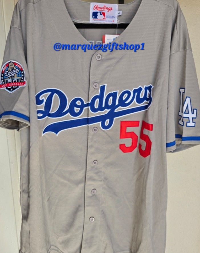 Men's Hershiser Dodgers Jerseys