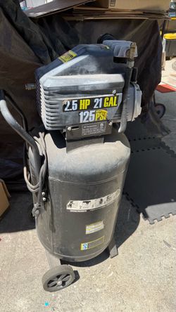 Harbor freight 21 gallon 2.5HP 125psi compressor