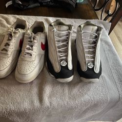 Nike Court Visions And Jordan Pro Strongs