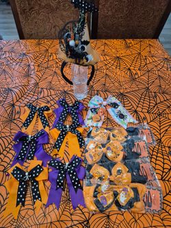 Halloween Hair Bows Bundle