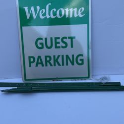 Guest Parking Sign