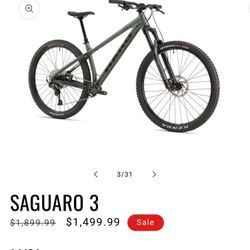 Haro Saguaro 3 Alloy Mountain 19 Large Frame New 29 Wheels Bike 