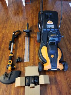 Worx powerful gardening tools