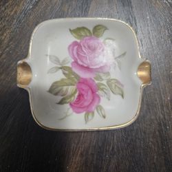 Floral Ashtray