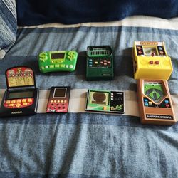 Small Hand Held Vintage Games.